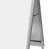 Nobo Essence A2 A-Frame stojan na chodník, strieborný, hliník, 485 mm, 850 mm