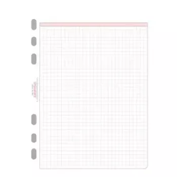 Avery Zweckform Chronoplan 50304 kockované vkladacie listy pre A5 plánovač, 50 listov, 80 g/m²