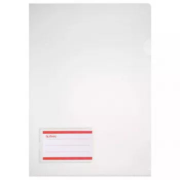 Mapa Herlitz 10913804 polypropylén (PP) transparentná A4