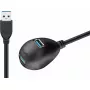 USB 3.0 predlžovací kábel Goobay 95918 čierny