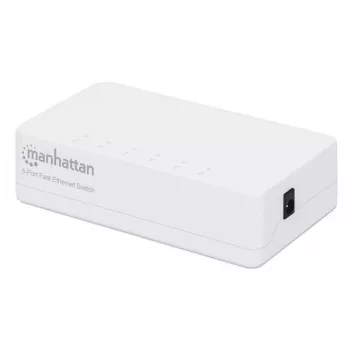 Manhattan 5-portový Fast Ethernet switch, plastový, trojročná záruka, box