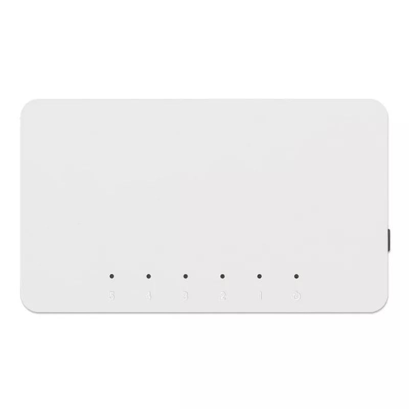 Manhattan 5-portový Fast Ethernet switch, plastový, trojročná záruka, box