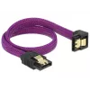 SATA kábel DeLOCK 83695 0,3 m fialový