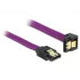 SATA kábel DeLOCK 83695 0,3 m fialový