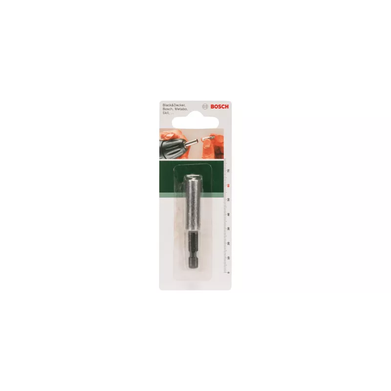 Bosch 2609255900 univerzálny držiak bitov, pohon 1/4" (6,3 mm), dĺžka 60 mm