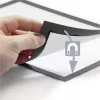 Magnetický rám A4 Durable DURAFRAME modrý