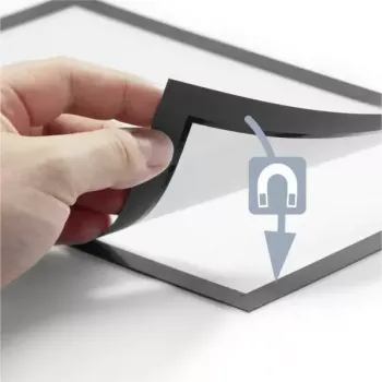 Magnetický rám A4 Durable DURAFRAME modrý