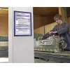 Magnetický rám A4 Durable DURAFRAME modrý
