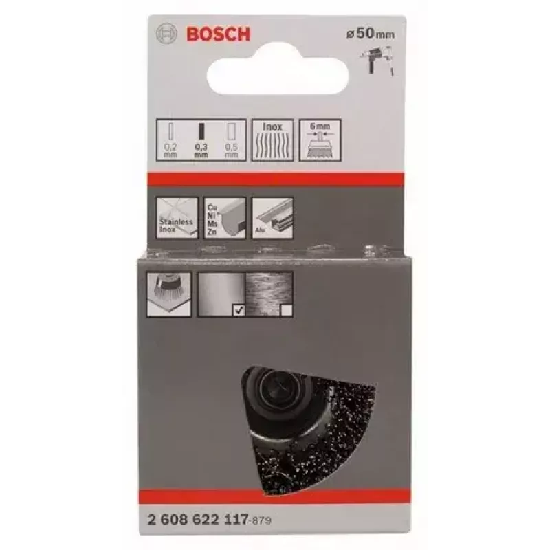 Bosch 2 608 622 117 drôtená kefa/hrniečková kefa hrniečková kefa 5 cm