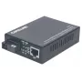 Intellinet 510547 obojsmerný konvertor médií Fast Ethernet WDM, 10/100Base-TX na 100Base-FX (SC) jednovidový, 20 km (12,4 mi), Rx1550/Tx1310 nm