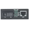 Intellinet 510547 obojsmerný konvertor médií Fast Ethernet WDM, 10/100Base-TX na 100Base-FX (SC) jednovidový, 20 km (12,4 mi), Rx1550/Tx1310 nm