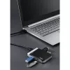 Hama 00054546 čítačka kariet USB 3.2 Gen 1 (3.1 Gen 1) Type-A/Type-C čierna, strieborná