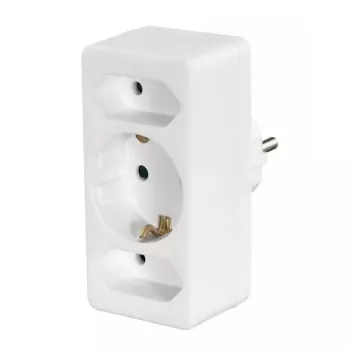 Hama 00108844 cestovný adaptér typ F univerzálny biely
