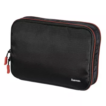Hama Fancy čierna, červená polytex puzdro na filtre ku kamere