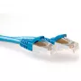 ACT modrý 7 metrov SFTP CAT6A patch kábel bez zaistenia s RJ45 konektormi