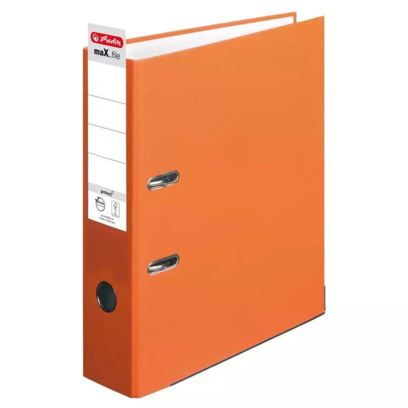 Krúžkový zakladač Herlitz maX.file A4 oranžový