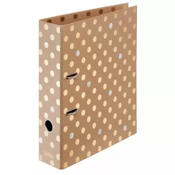 Krúžkový blok A4 Herlitz Pure Glam Gold Silver