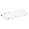 Manhattan powerbanka, 10000 mAh, výstup: 2x USB-A (2,1 A & 1 A), vstup: USB-C & Micro-USB (oba 2 A), biela, jeden rok záruka