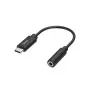 Hama 00200318 Mobilný telefónny kábel čierny USB-C 3,5 mm