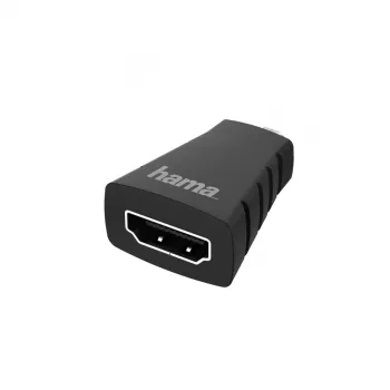 Hama 00200348 Káblový adaptér HDMI Type-D (Micro) HDMI Type-A (štandard) čierny