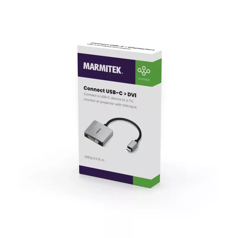Marmitek Connect USB C to DVI - USB-C na DVI adaptér