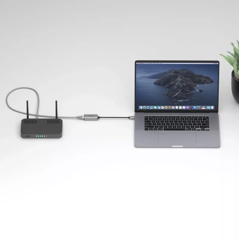 Marmitek Connect USB-C na Ethernet adaptér 8373