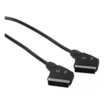 Hama 00182020 SCART kábel 3 m SCART (21-pinový) čierna