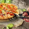 Krájač na pizzu Westmark Antonio nerez čierna červená 77 mm