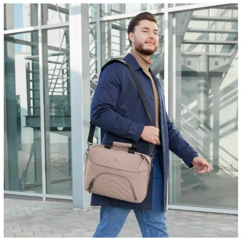 Hama Premium Lightweight 00222044 taška na notebook, 40-41 cm (15,6-16,2 palca), béžová