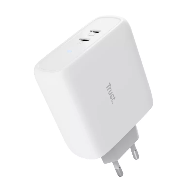 Indoor nabíjačka Trust Maxo 25381 univerzálne rýchle nabíjanie 20V 2xUSB-C