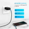 Ugreen 50123 USB kábel USB 2.0 1 m USB-C čierny, strieborný