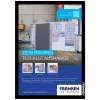 Rám na tabule Franken AR15102 A3 čierny 470x10x650mm 2 ks