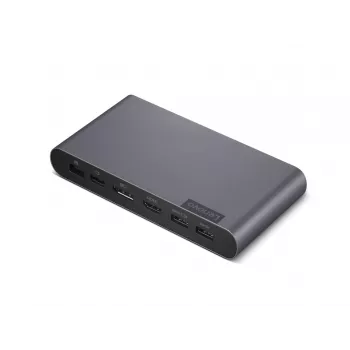 Lenovo 40B30090IT USB-C dokovacia stanica pre notebook / replikátor portov, 2× USB 3.2 Gen 2, sivá