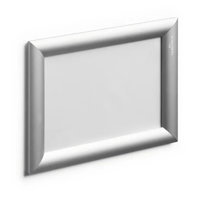 Durable 479523 hliníkový výklopný rámik A5, strieborný