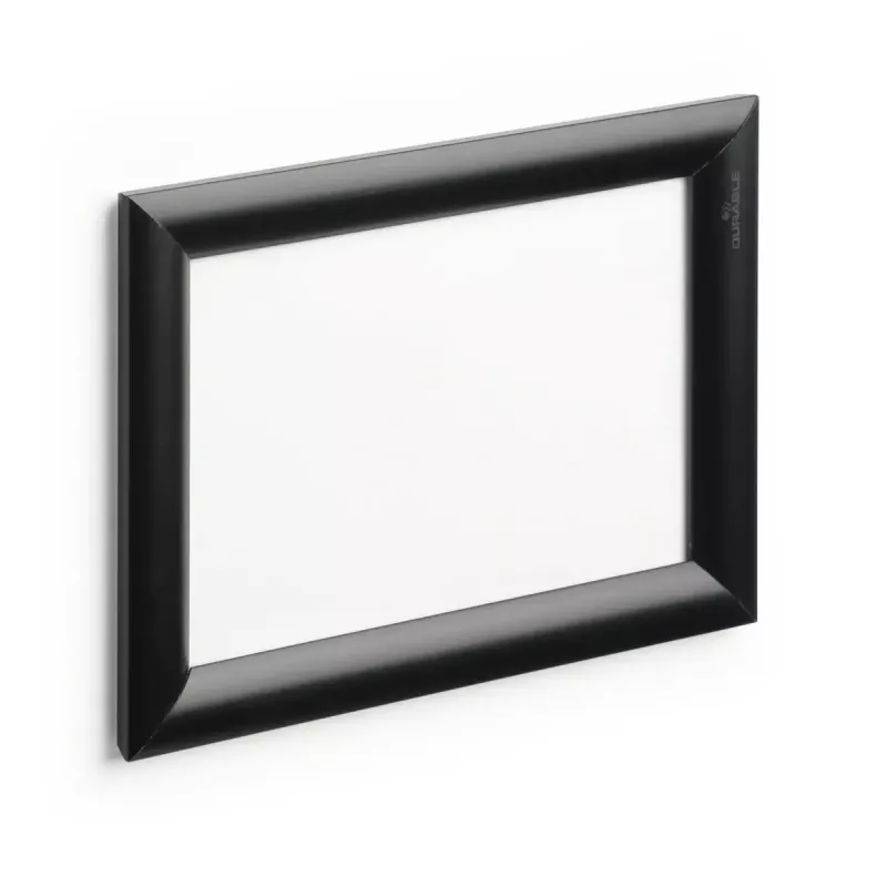 Durable 479501 hliníkový výklopný rámik A5, čierny