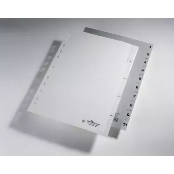Číselný register so záložkami Durable 6511-10