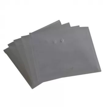 Rexel Ice Popper Wallet na šírku A4 priehľadná (5), A4, priehľadná, 1 mm, 335 mm, 235 mm, 5 ks