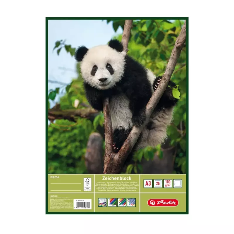 Herlitz 10416634 náčrtník, A3, 25 listov, 100 g/m2