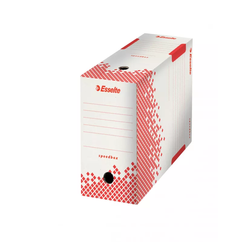 Archivačná krabica Esselte Speedbox FSC® 150 mm, biela, A4, A4, 150 mm, 250 mm, 350 mm