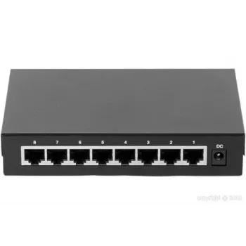 Nespravovaný switch Dexlan 891008 8 portov Gigabit Ethernet čierny