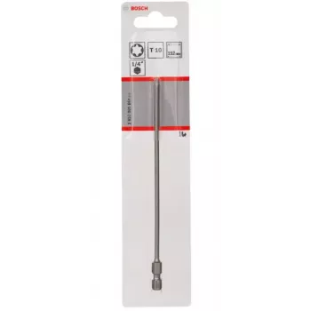 Bosch 2607001664 skrutkovací hrot Torx T10, extra tvrdý, E 6,3, 1 ks