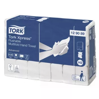 Papierové utierky Tork 129089 200 listov biela