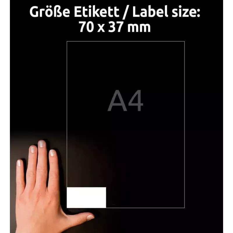 Samolepiaca etiketa obdĺžniková AVERY 3474-10