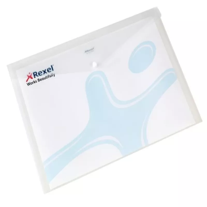 Rexel Active-Veľká mapa A3 biela (5), A3, polypropylén (PP), priesvitná, biela, 0,15 mm, 458 mm, 323 mm