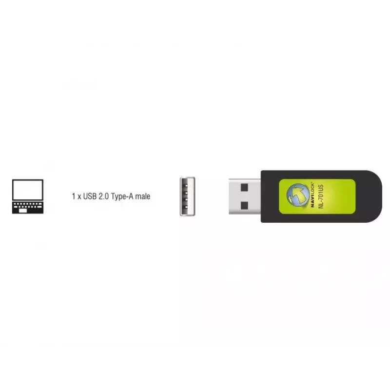 GPS prijímací modul USB Navilock NL-701US
