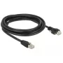 Sieťový kábel DeLOCK 85669 RJ-45 Cat6 3 m čierny