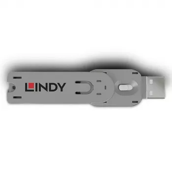 Lindy USB Type-A kľúč na blokovanie portov, biely