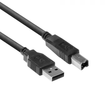 USB kábel ACT USB 2.0 konektor A - konektor USB B 3,00 m