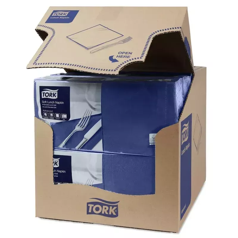 Papierové servítky Tork 477412 modré 150 ks