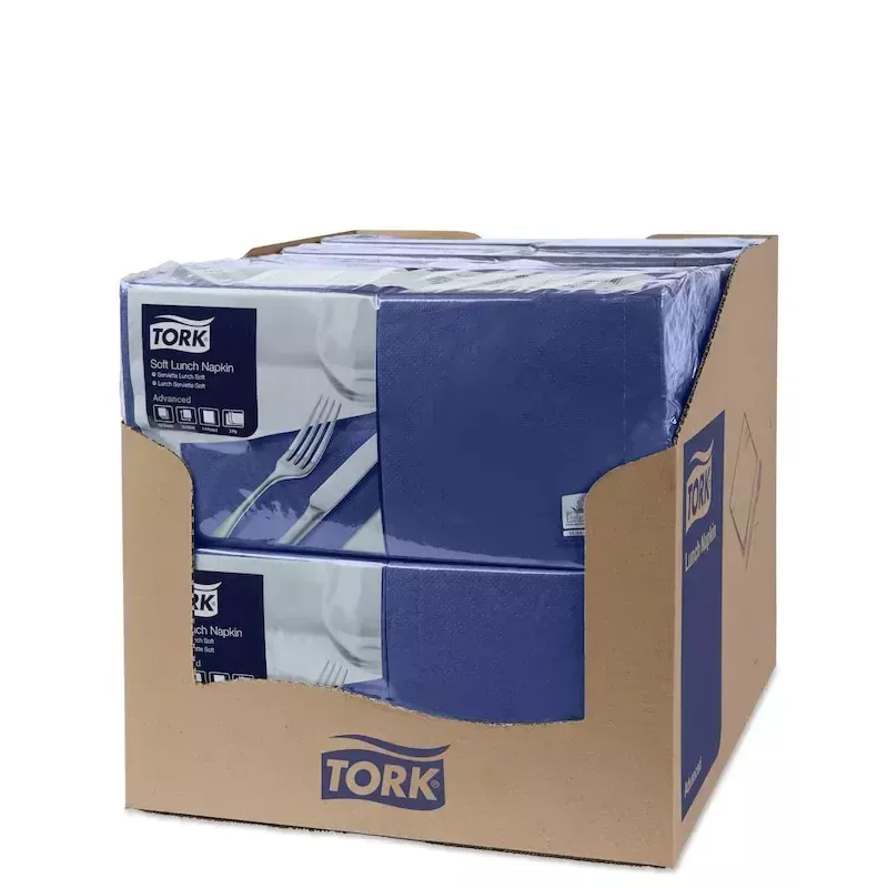 Papierové servítky Tork 477412 modré 150 ks